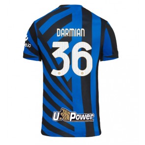 Inter Milan Matteo Darmian #36 Hjemmebanetrøje 2024-25 Kort ærmer